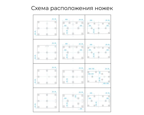 Душевой поддон прямоугольный RGW ST-G графит \ серый искусственный камень cерия Stone Tray (90*110*2,5) 16152911-02