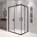 Душевой уголок, прямоугольный RGW PA-146-B прозрачное стекло 6 мм цвет проф. чёрный 90*120*185 020814692-14
