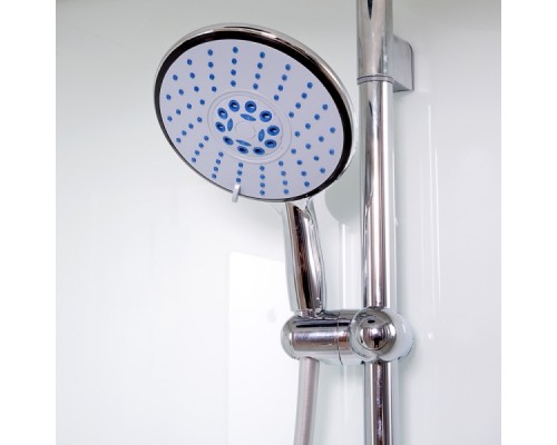 Душевая кабина Deto D09S 90x90 стекла матовые, профиль хром