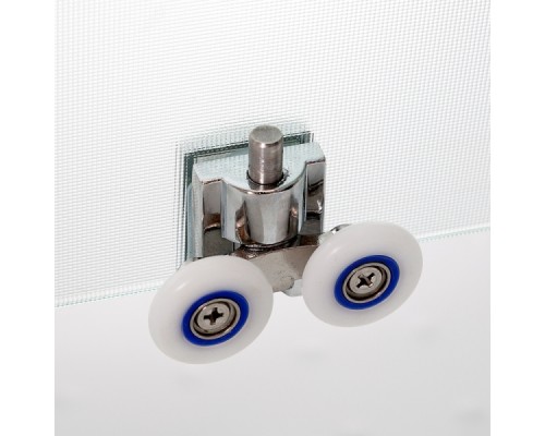 Душевая кабина Deto D09S 90x90 стекла матовые, профиль хром