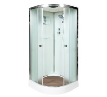 Душевая кабина Avacan D09S AVA 90x90 стандарт, стекла матовые, профиль хром