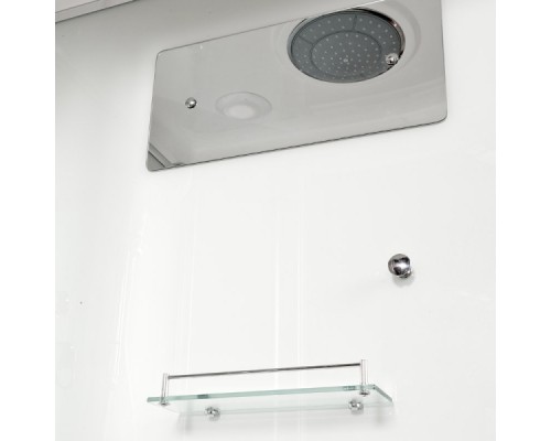 Душевая кабина Deto D09S 90x90 стекла матовые, профиль хром