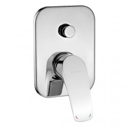 Deante Cynia Смеситель скрытого монтажа 2-функциональный, хром