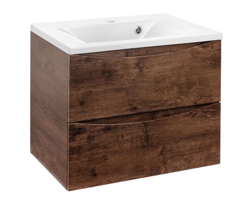 Тумба подвесная Vincea Mia 650 R.Wood VMC-2MA650RW