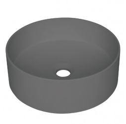 Deante Silia Умывальник накладной гранитный, антрацит