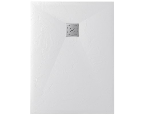 Душевой поддон прямоугольный RGW ST-W белый искусственный камень cерия Stone Tray (80*160*2,5) 16152816-01