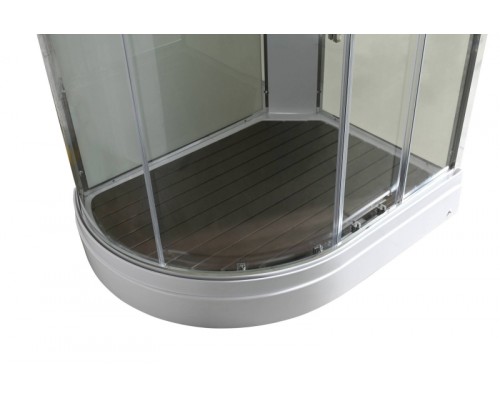 Душевая кабина Avacan EM2811RNT AVA 110x80 правая, без крыши, стекла прозрачные. профиль хром