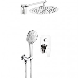 Deante Agawa Набор для душа скрытого монтажа, хром