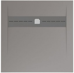Душевой поддон Allen Brau Infinity 90x90 8.21001-PGM платина