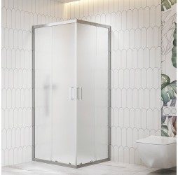Душевой уголок RGW Classic CL-36 80x80 06093688-41 стекло рифленое, профиль хром