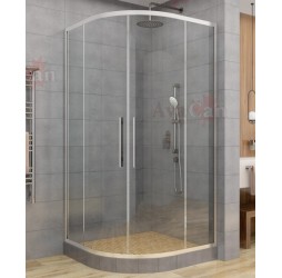 Душевой уголок Avacan HC 80 AVA 80x80 стекла прозрачные, профиль хром