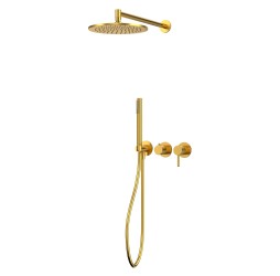 Система для душа скрытого монтажа WHITECROSS Y YSET13GLB (брашированное золото)