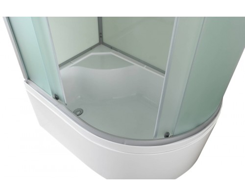 Душевая кабина AvaCan D5012L AVA 120x80 левая, стандарт, стекла матовые, профиль хром