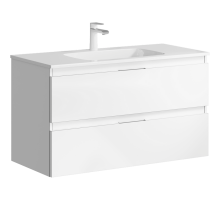 aqwella Тумба под умывальник 97,5x46 Accent Прямоугольная цвет белый ACC0110W