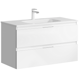 aqwella Тумба под умывальник 97,5x46 Accent Прямоугольная цвет белый ACC0110W