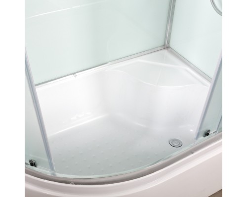Душевая кабина AvaCan D512R AVA 120x90 без крыши, правая, стекла матовые, профиль хром