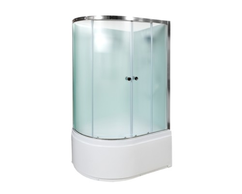 Душевая кабина AvaCan D512R AVA 120x90 без крыши, правая, стекла матовые, профиль хром