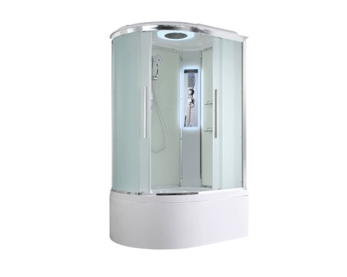 Душевая кабина Avacan EM5812RLED AVA 120x80 правая, LED, стекла матовые, профиль хром