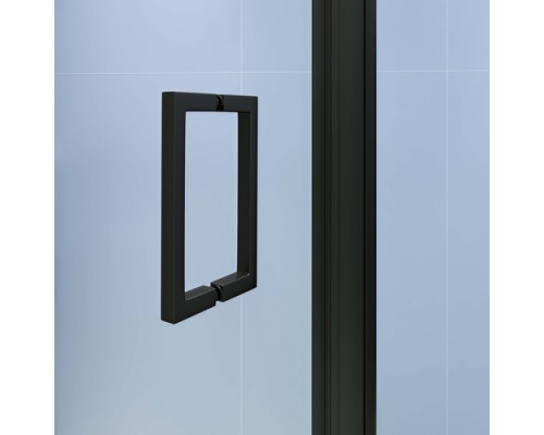 Душевая дверь RGW 80х195 SV-05-B черный, Black Smart Line, 8 мм, Easy 70320508-194