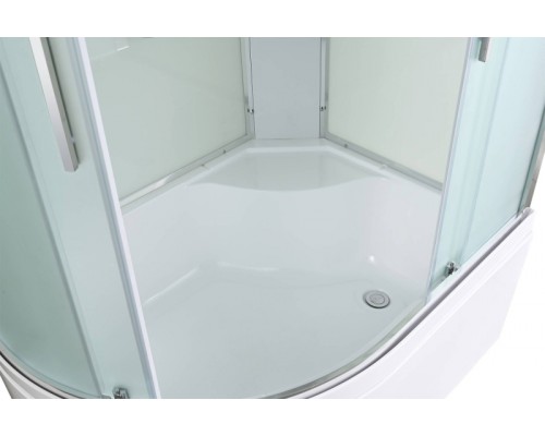 Душевая кабина Avacan EM5812RN AVA 120x80 правая, без крыши, стекла матовые, профиль хром