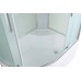 Душевая кабина Avacan EM5812RN AVA 120x80 правая, без крыши, стекла матовые, профиль хром