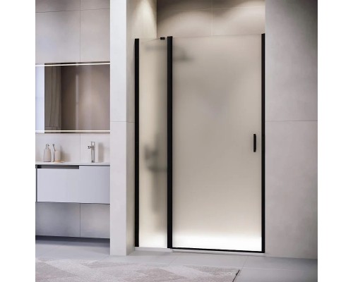 Распашная душевая дверь RGW LE-004-B 100*195 матовое стекло 6 мм 351200410-24