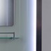 Душевая кабина AvaCan D512SRLED AVA 120x90 LED, правая, стекла матовые, профиль хром