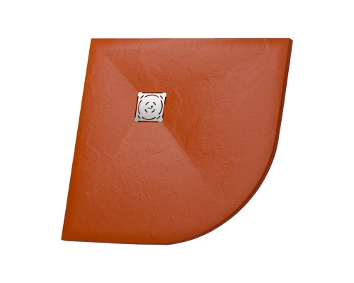 Душевой поддон полукруглый RGW ST/R-Tr Терракот 900x900искусственный камень RGW ST/R-0099Tr ( 90*90*2,5) см/ 16153099-11