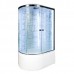 Душевая кабина AvaCan EM5012RLED AVA 120x90 LED, правая, стекла с рисунком, профиль хром