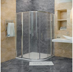 Душевой уголок RGW HO-511 (HO-51 + Z-41) прозрачное cтекло цвет профиля 8 мм 030651111-11