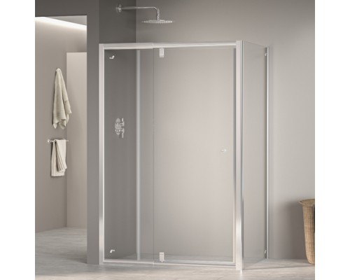 Душевой уголок RGW PA-44 (PA-02 NEW + Z-050-1) прозрачное cтекло цвет профиля 6 мм 4108449