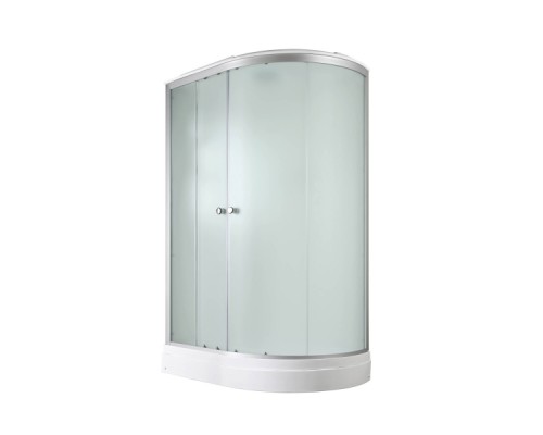 Душевая кабина AvaCan D2012LLED AVA 120x80 левый, LED, стекла матовые, профиль хром