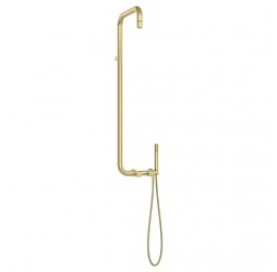 Deante Silia Душевая колонна со смесителем для душа, матовое золото