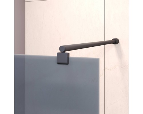 Стационарная шторка для ванны RGW Screens SC-050B 60х149 тонированное стекло (Серое) 6 мм 351105006-34