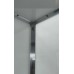 Душевая кабина AvaCan D311SLED AVA 110x100 LED, стекла матовые, профиль хром