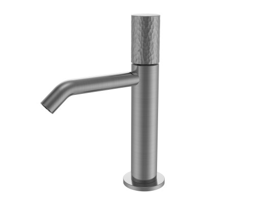 Смеситель для раковины Vincea Aura VBF-6AU1GM, вороненая сталь