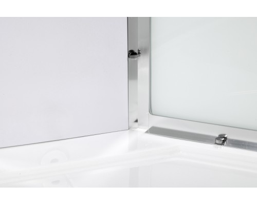 Душевая кабина AvaCan EM5012RNLED AVA 120x90 б/к, LED, правая, стекла с рисунком, профиль хром