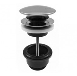 Сливной клапан из push-open 1 1/4" - Elo X-Alpha 186 001 0IS Satin stainless steel