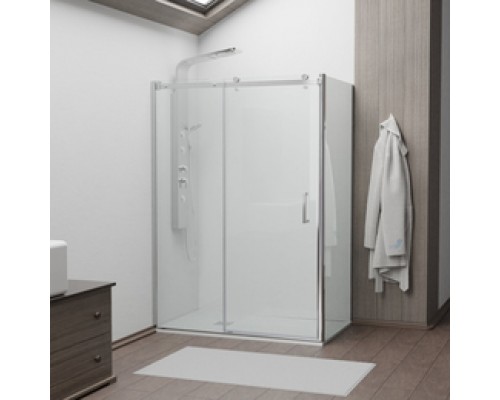 Душевой уголок RGW TO-48B (TO-18B + Z-18B) прозрачное cтекло цвет профиля 6 мм 41074820-14