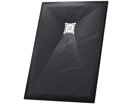 Душевой поддон прямоугольный RGW ST-B черный искусственный камень RGW ST-0129B ( 90*120*2,5) см/ 16152912-04