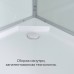 Душевая кабина Avacan D2090 90x90 стандарт, стекла матовые, профиль хром