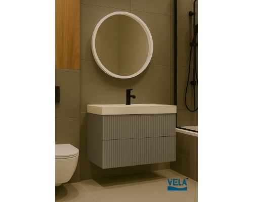 Тумба подвесная Vela Маргарита 60П под Classica (серый) TU6337