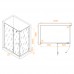 Душевой уголок RGW Stilvoll 150x90 SV-040B стекло прозрачное, профиль черный