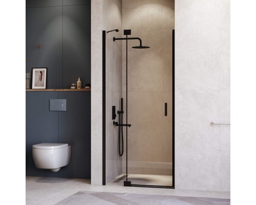 Распашная душевая дверь RGW HO-014-B 120*200 прозрачное стекло 8 мм 350601412-14