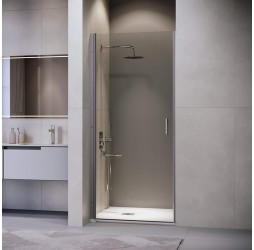 Распашная душевая дверь RGW LE-003-Gg 80*195 прозрачное стекло 6 мм 351200308-110