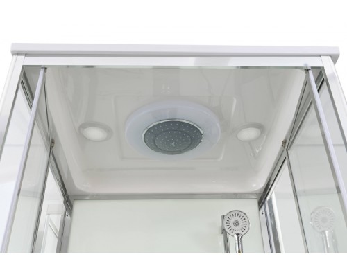 Душевая кабина AvaCan V2090 AVA 90x90 стандарт, стекла прозрачные, профиль хром