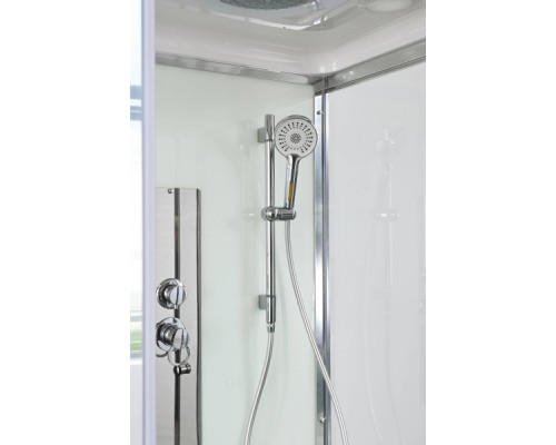 Душевая кабина AvaCan V2090 AVA 90x90 стандарт, стекла прозрачные, профиль хром