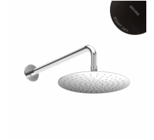 Душевая лейка стальная, Ø250 мм с настенным держателем - BlueR 145 526 4NS Night sky