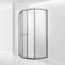 Душевой уголок RGW SV-82Gr "R" 100x100 33328200-110R стекло прозрачное 8мм, профиль серый