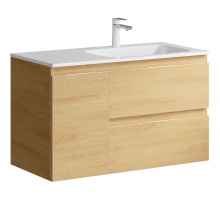 aqwella Тумба под умывальник 92x45 Accent Прямоугольная цвет дерево светлое ACC0109RDZ